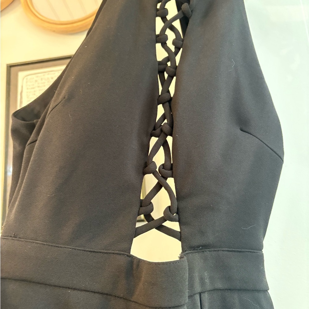 Capture your heart maxi dress with cross straps on chest